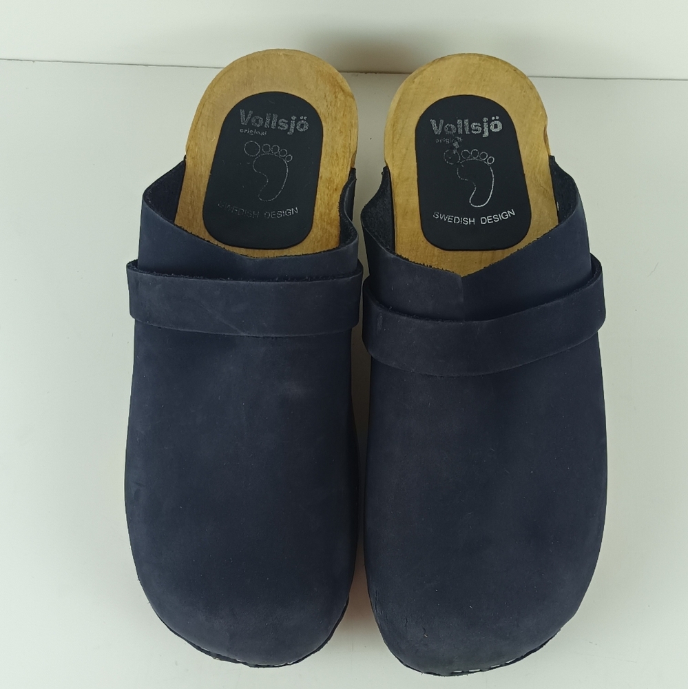 Women's Navy Mules